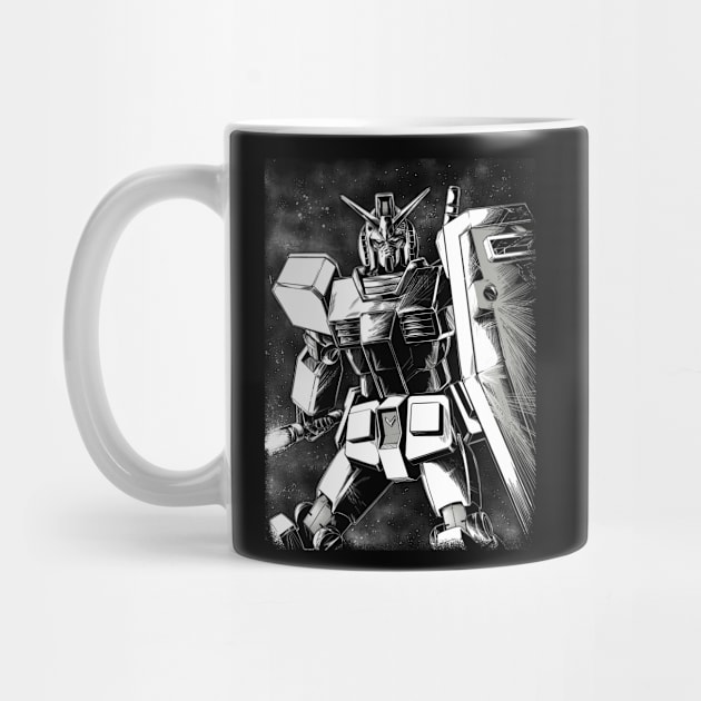 Gundam Rx 78 BnW by roschar9@gmail.com